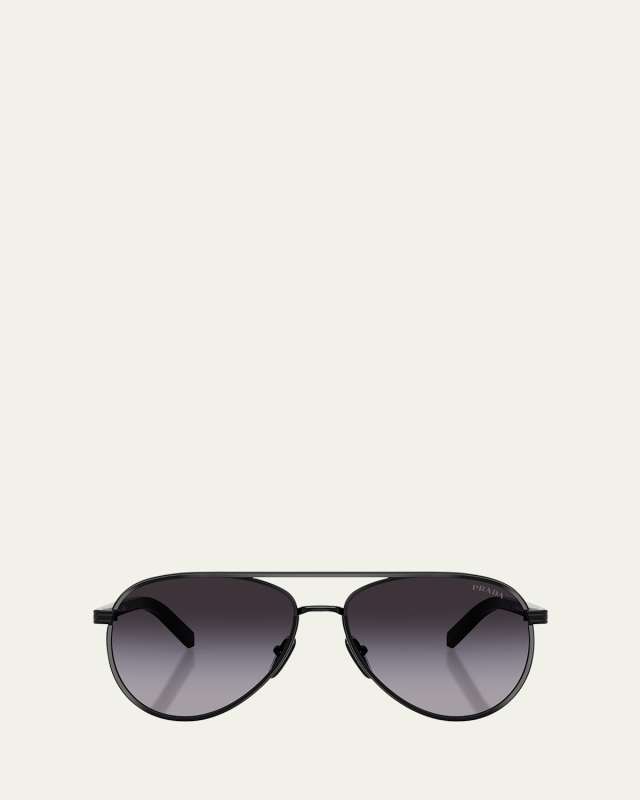 PR B57S Aviator Steel Sunglasses